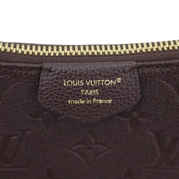 Louis Vuitton Easy Pouch On Strap Empreinte Leather Shoulder Bag Brown - Picture 12 of 12